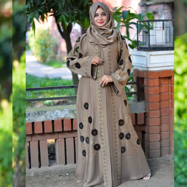 Borka valvet stone  Design Brown