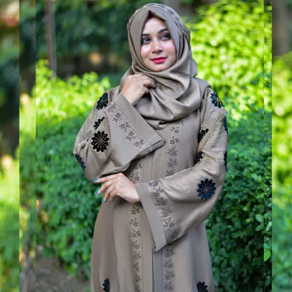 Borka valvet stone  Design Brown