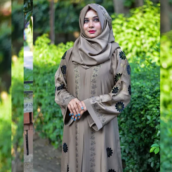 Borka valvet stone  Design Brown