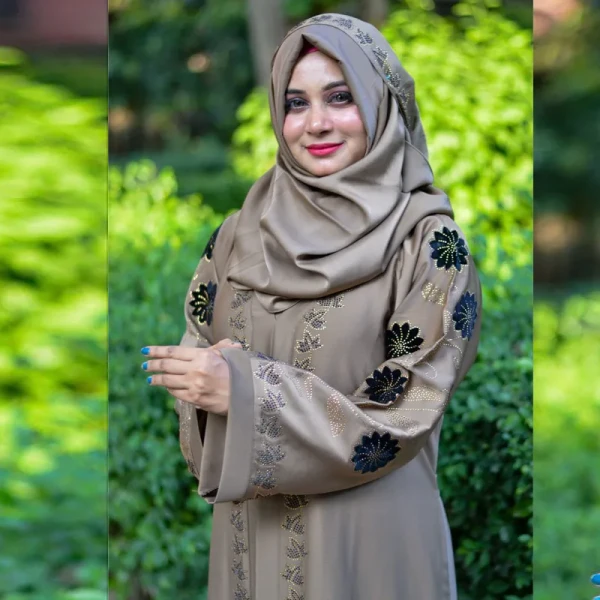 Borka valvet stone  Design Brown