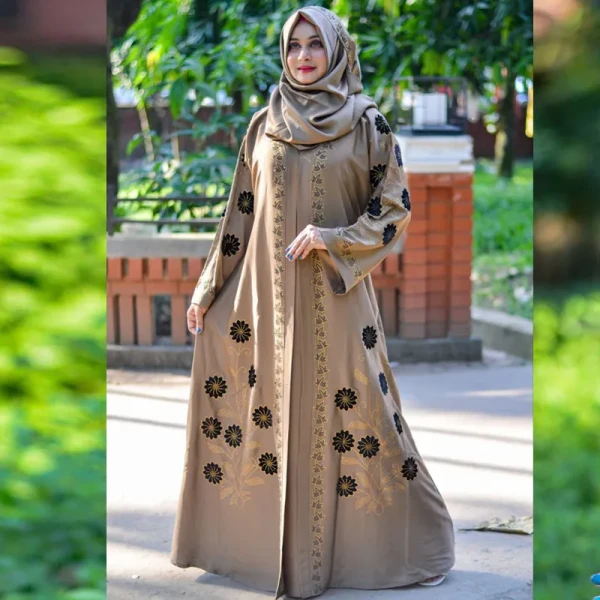 Borka valvet stone  Design Brown