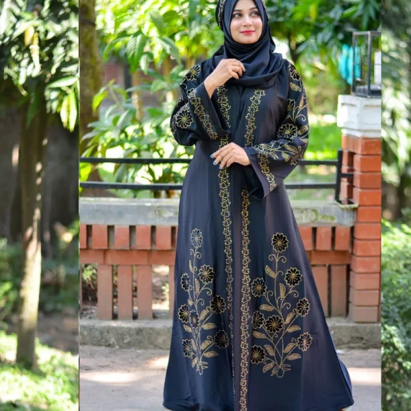 Borka valvet stone  Design Black