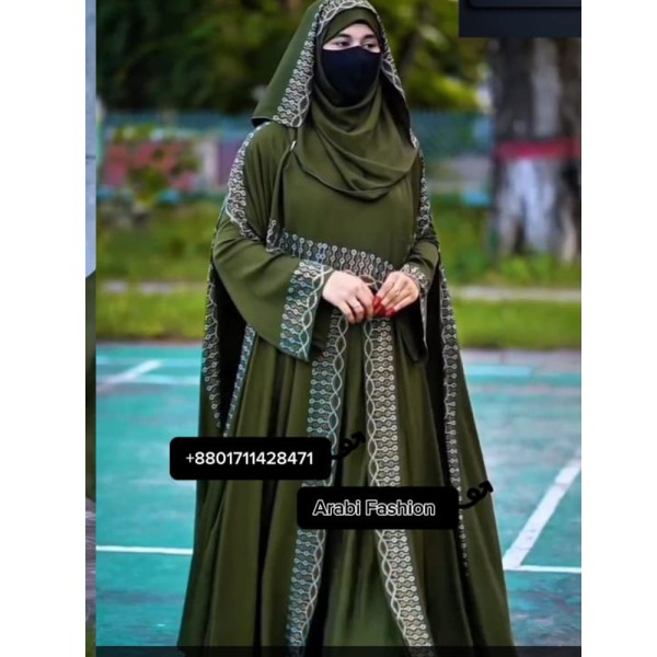 Borka Sequence Embroidery And Stone work Sea Green1