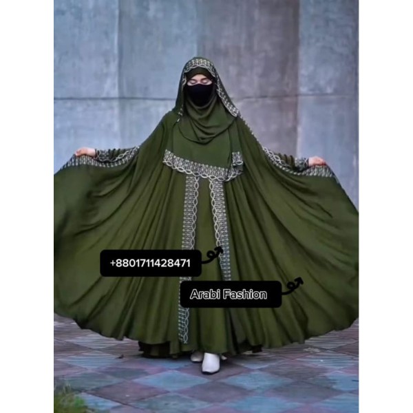 Borka Sequence Embroidery And Stone work Sea Green1